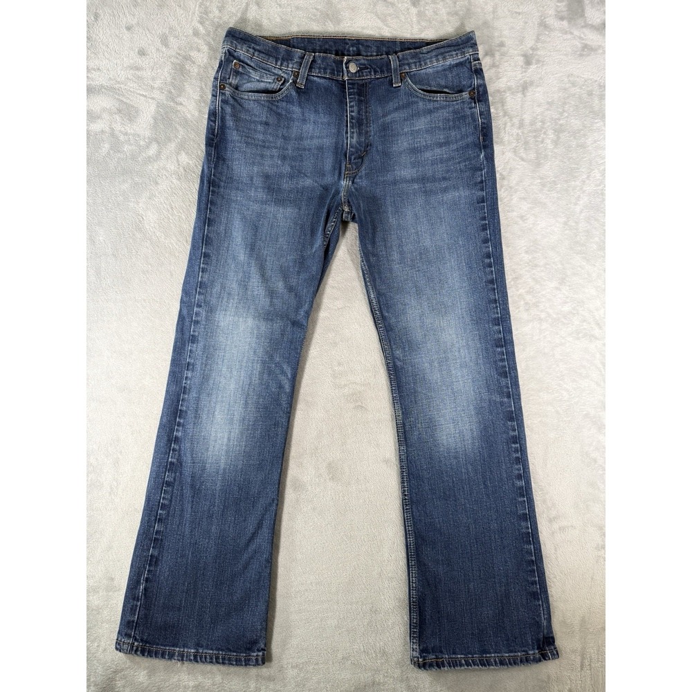 Levis 527 Jeans Men's 36x32 Blue Denim Bootcut Western